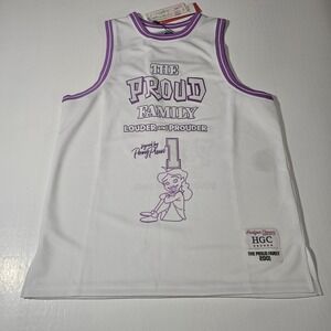 The Proud Family Penny #1 YOUTH Headgear Classics Embroidered Jersey Size XLarge